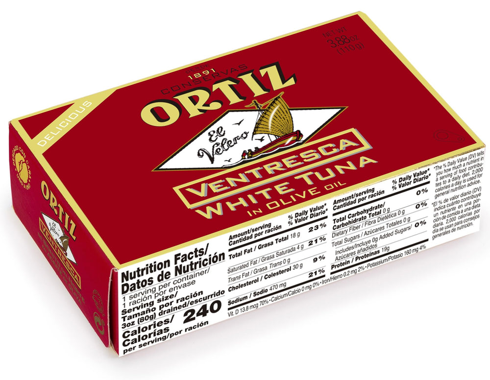 Ortiz cans pack of four stacked for pantry convenience and value