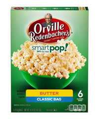 Orville Redenbacher's front box view showing single-serve convenience