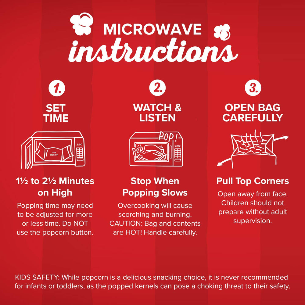 Orville Redenbacher's popcorn served during a movie night emphasizing shareable fun
