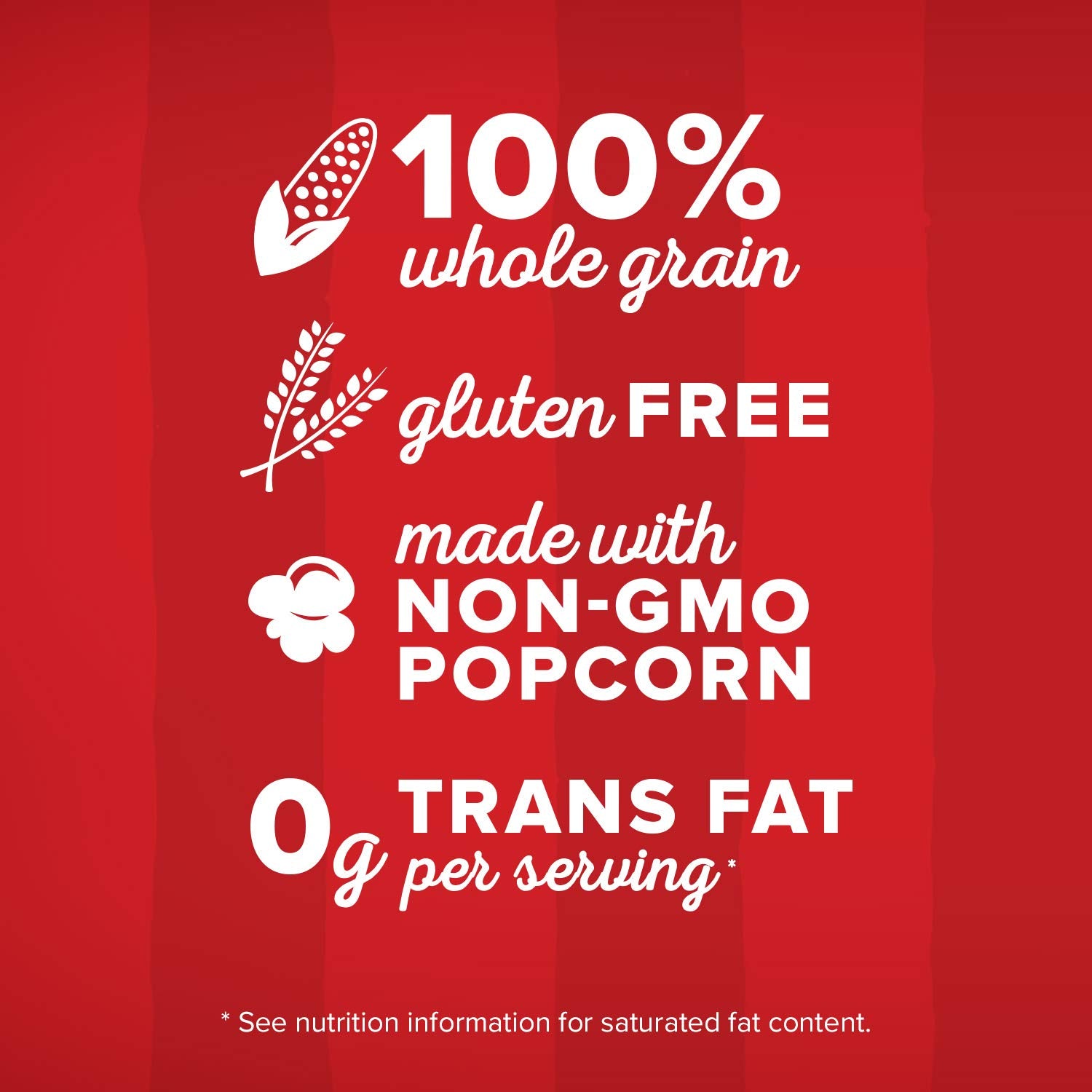 Orville Redenbacher's close-up of popped popcorn highlighting buttery texture and flavor