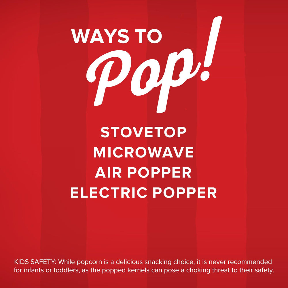 Orville Redenbacher's popcorn popping on stovetop demonstrating easy at-home preparation