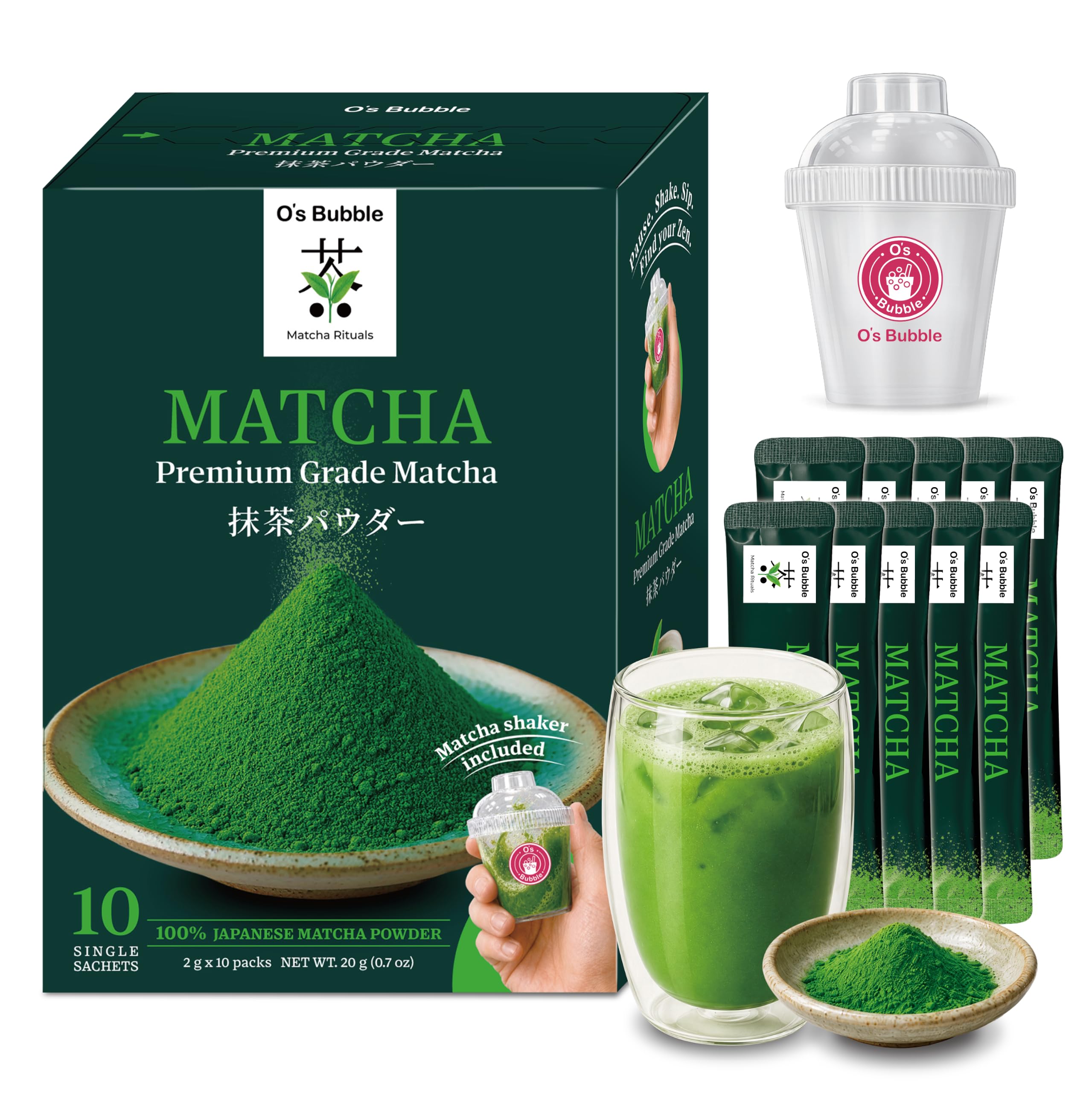 O's Bubble front packaging showing premium kit and convenience benefits