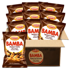 Osem Bamba front packaging showing brand and snack benefits