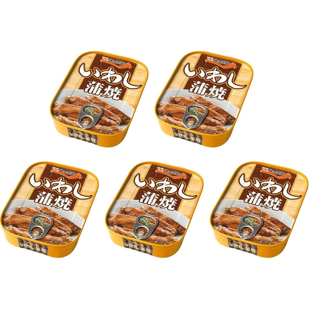 OSK front packaging of kabayaki sardines showing brand and five-can set benefit