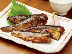 OSK sardines served over rice showing kabayaki glaze enhancing meals
