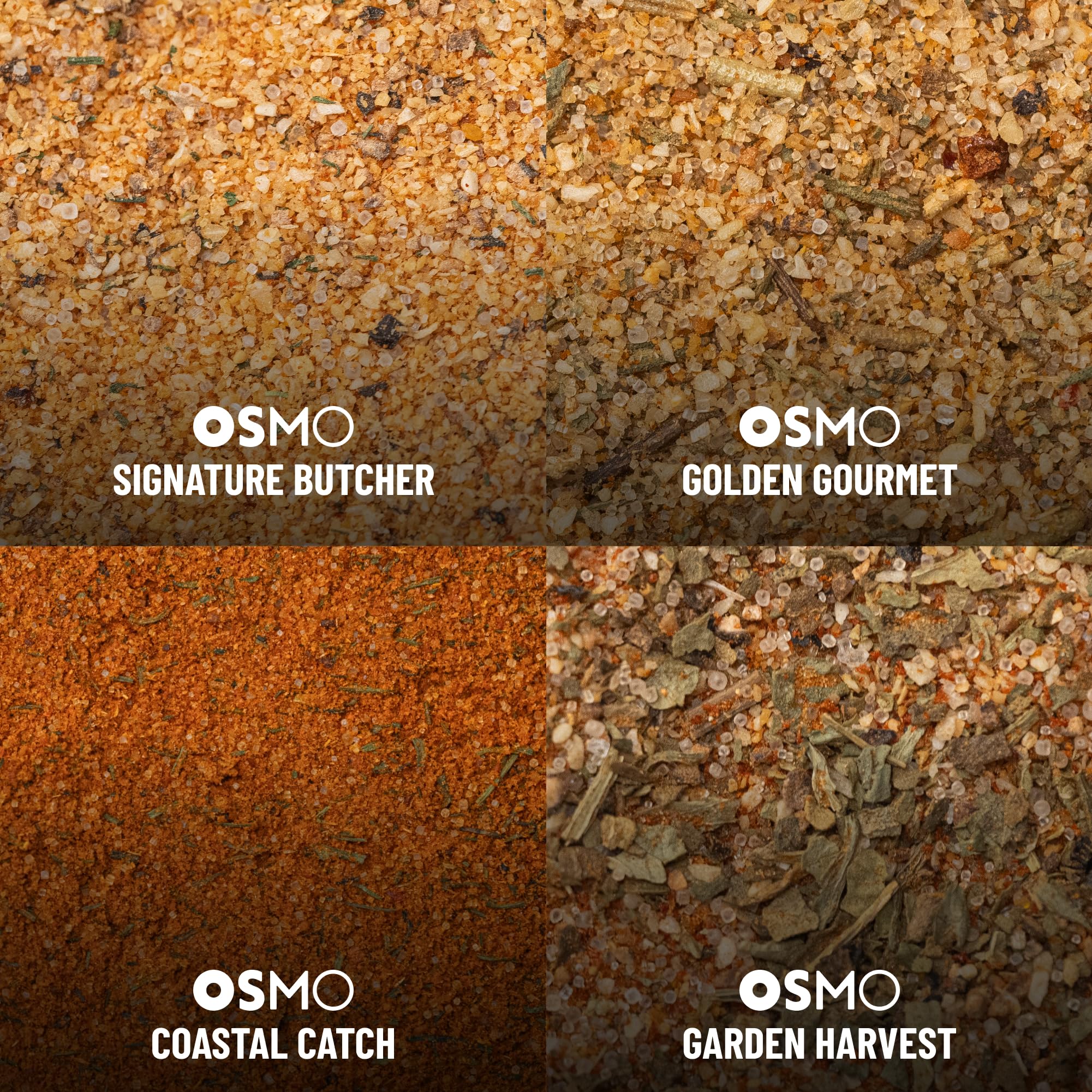 Osmo six-piece bundle in gift box staged on counter as a presentable culinary gift
