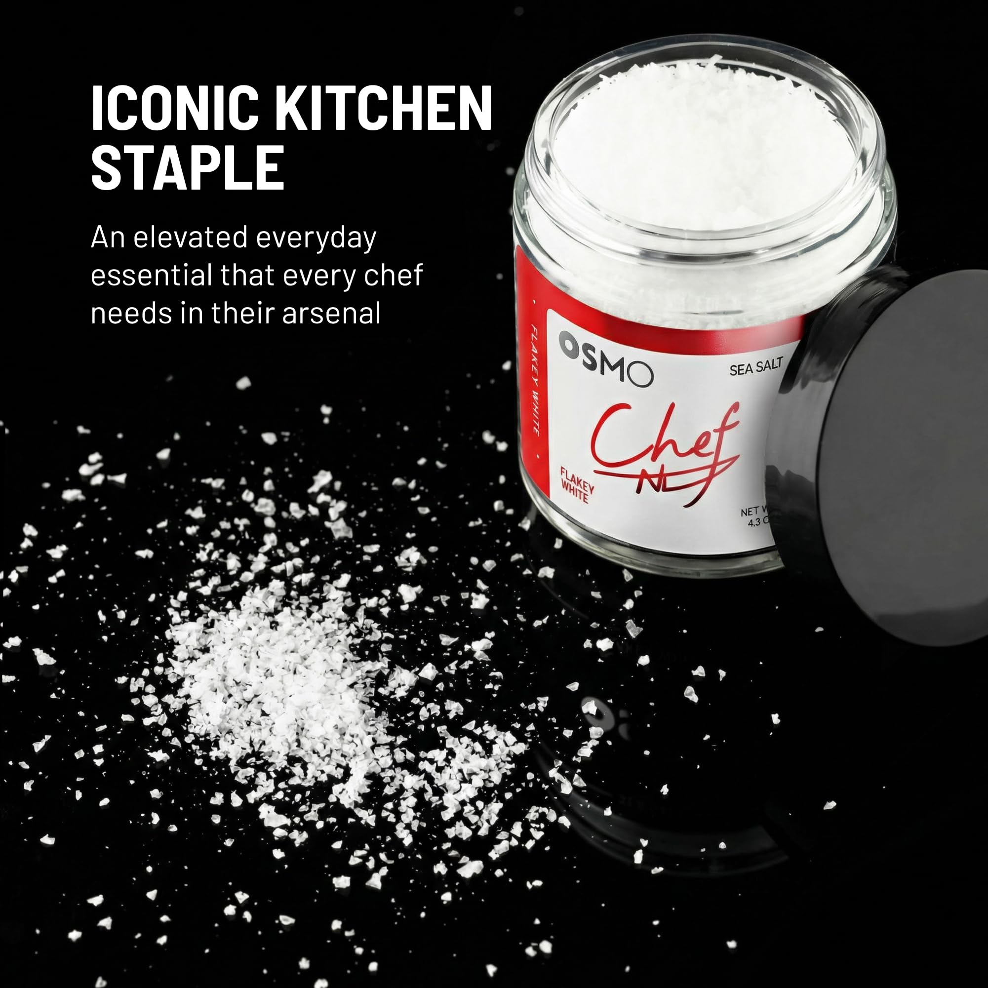 osmo flakey white size comparison on spoon illustrating portion control
