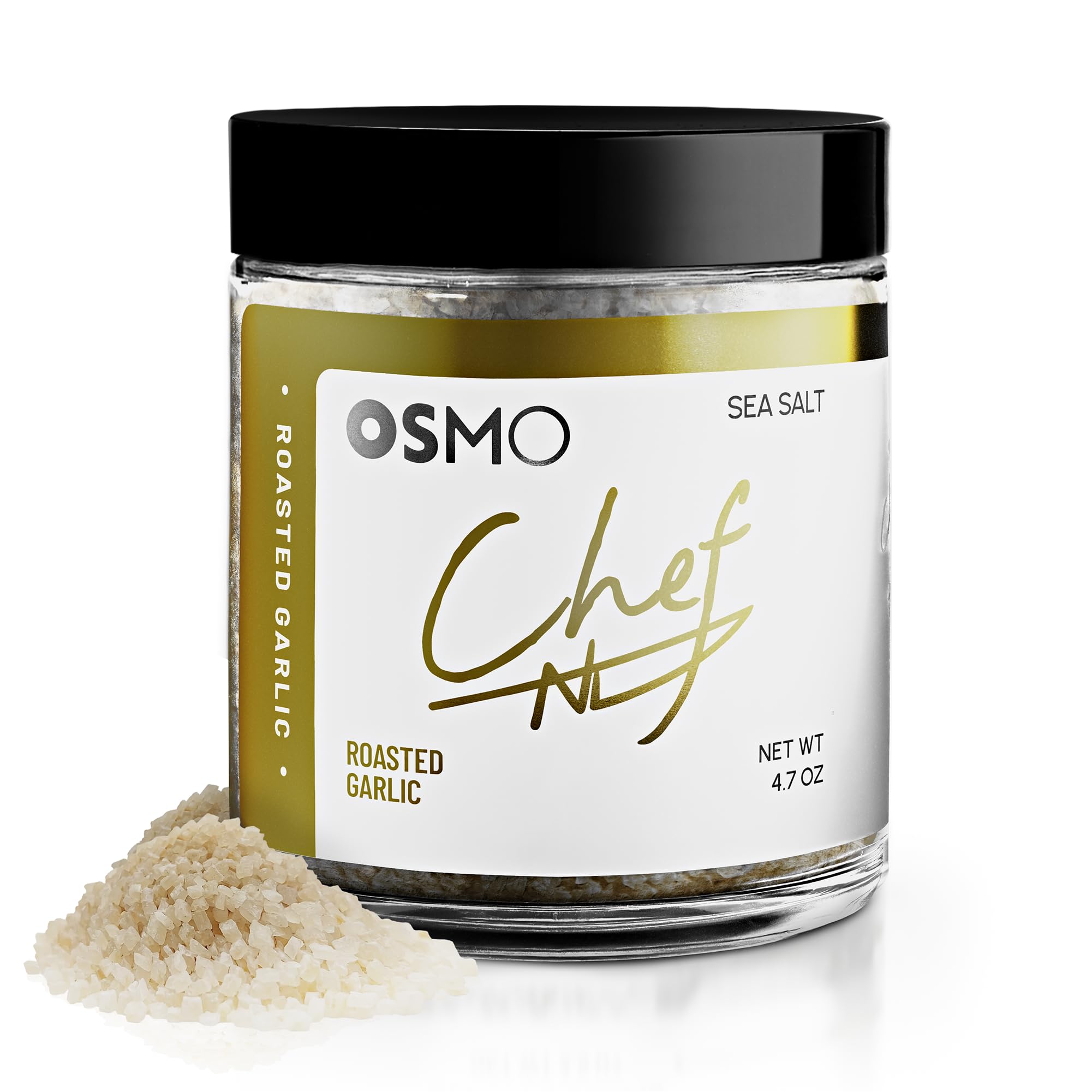 osmo front packaging showing jar and chef-designed label benefits