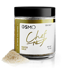 osmo front packaging showing jar and chef-designed label benefits