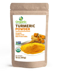 Organic Spice Resource front packaging showing resealable 16oz bag and product benefit