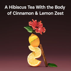 Osulloc iced Sweet Hibiscus mocktail in a glass conveying refreshment and clarity