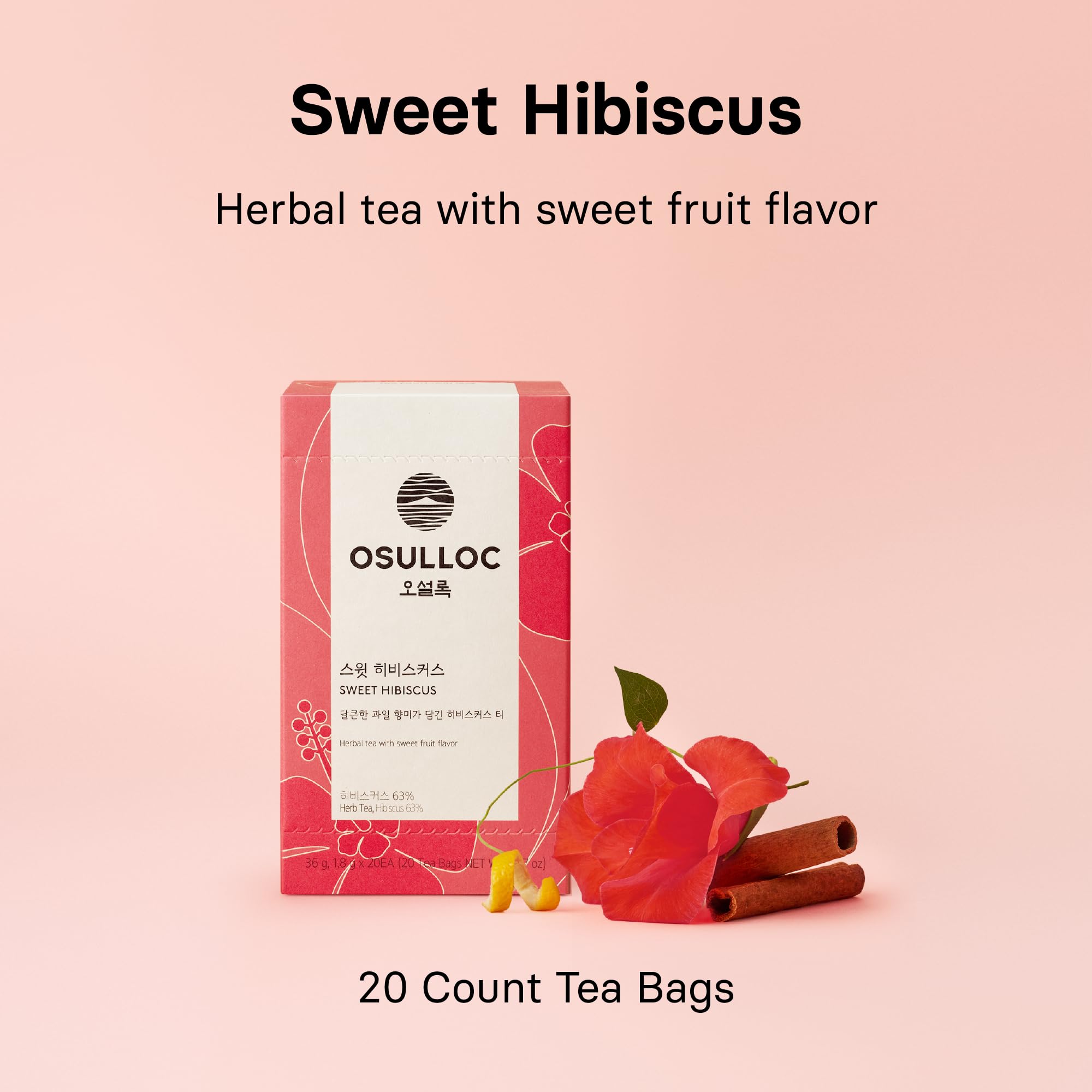 Osulloc pyramid teabag close-up highlighting room for flavor extraction and aroma