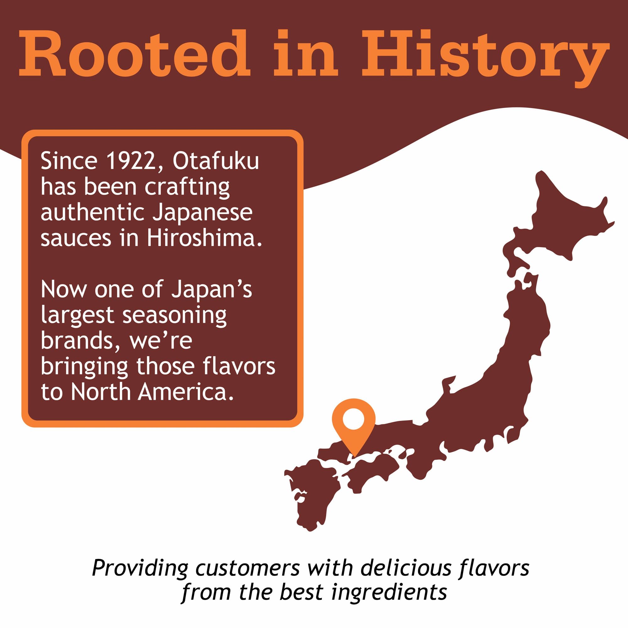 Otafuku bottle stored in refrigerator showing freshness-retaining benefit