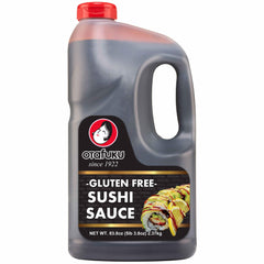 Otafuku half-gallon front label showing brand and volume for easy identification