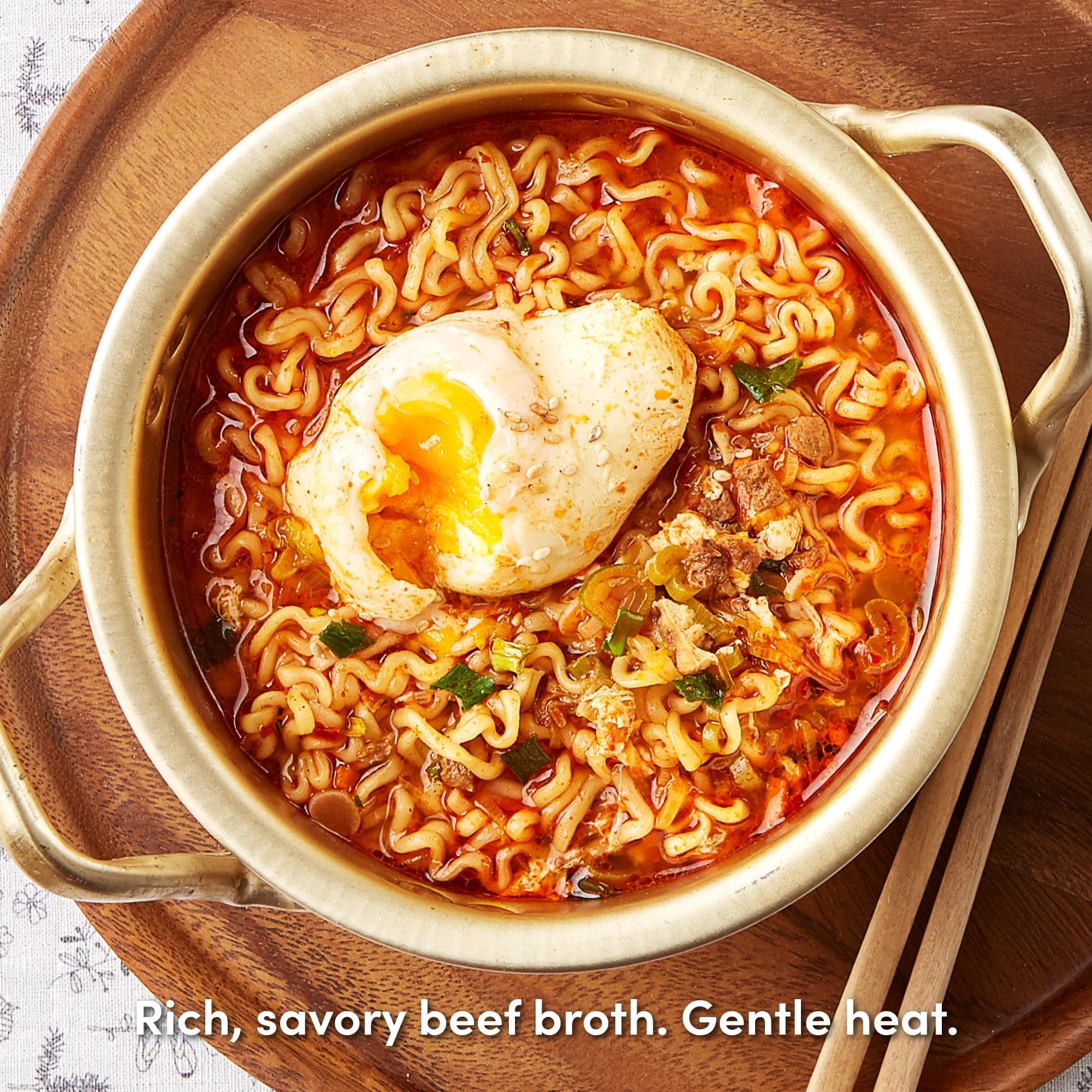 OTOKI beef bone broth ingredients visual highlighting deep umami