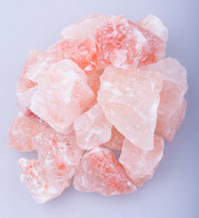 OULLYY salt chunks in decorative bowl showing natural color variation and styling benefit