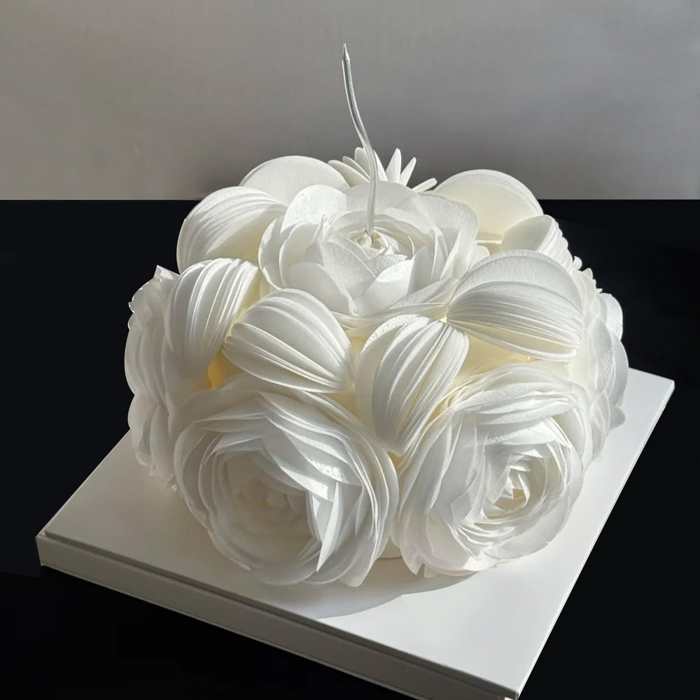 OUPUPA front packaging showing 60pcs white wafer rounds, quick decoration