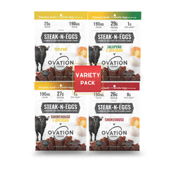 Ovation Foods front packaging showing product branding and zero sugar benefit