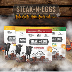 Ovation Foods close-up of tender beef texture highlighting chewability