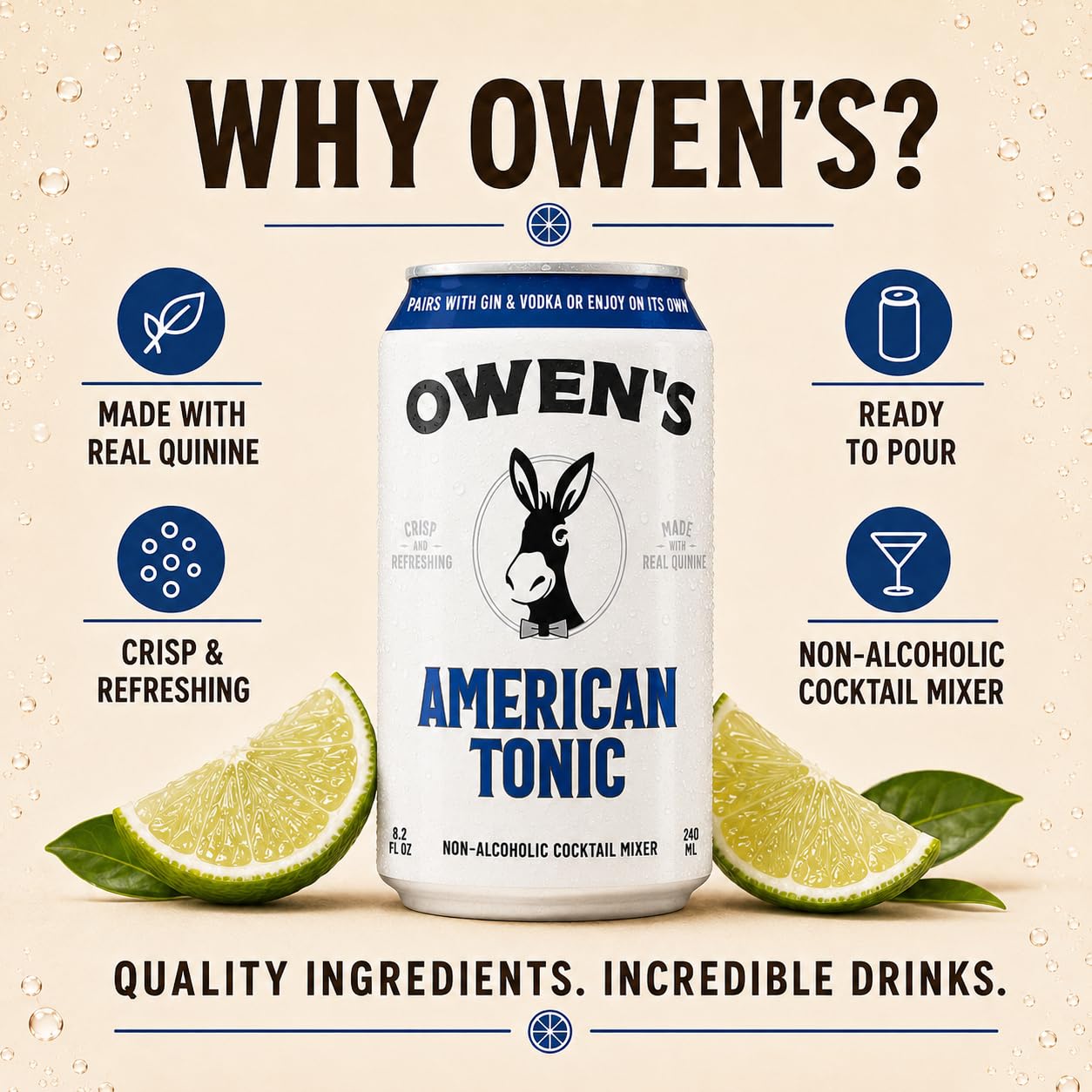 Owen's on a party table lifestyle scene showing effortless entertaining benefit