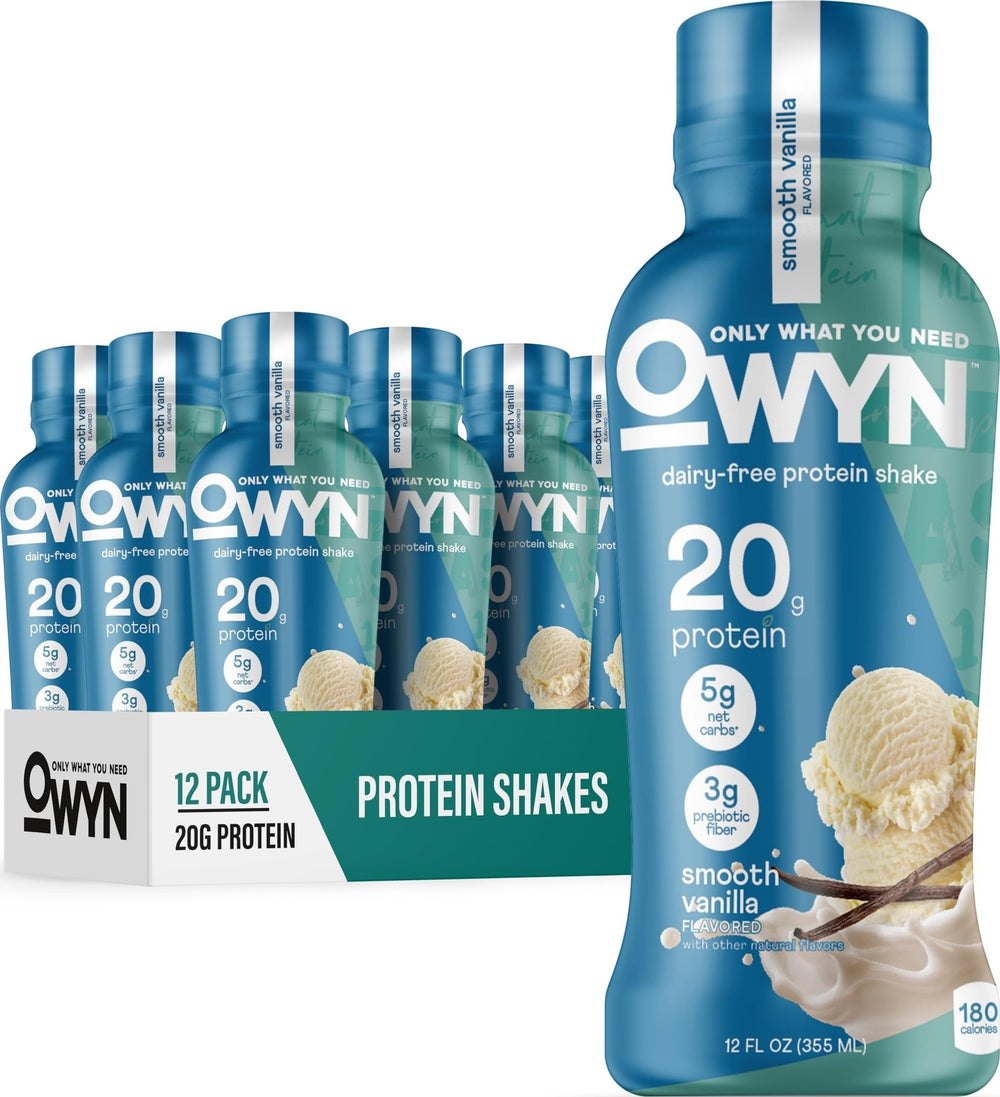 OWYN front packaging showing label and benefits for quick identification