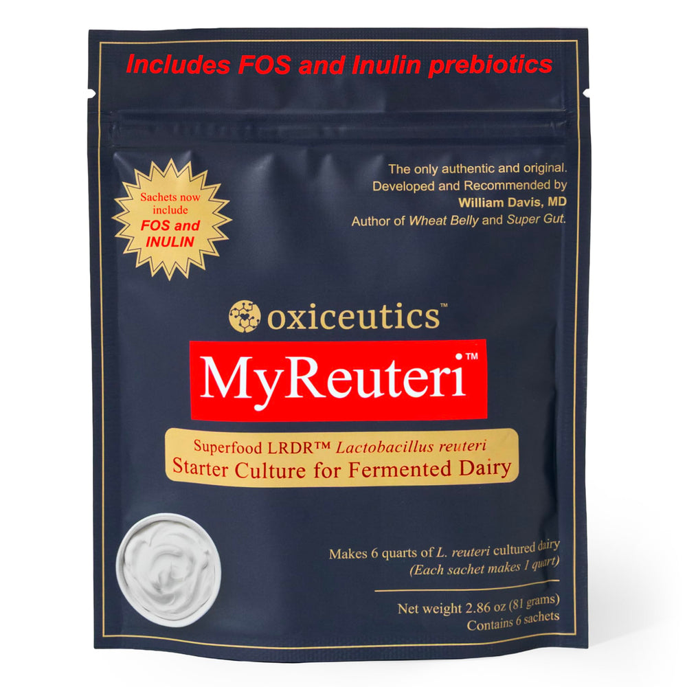 oxiceutics front packaging showing six-sachet pouch and benefits