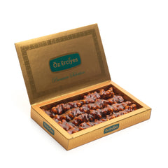 OZ ERCIYES front packaging showing walnut churchkhela, highlights authentic gift appeal