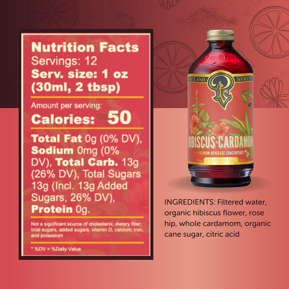 P Portland Syrups toasted cardamom close-up highlighting aromatic spice advantage