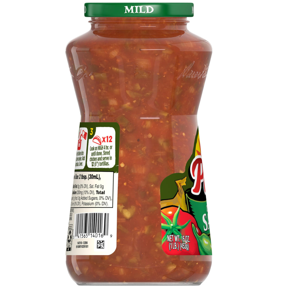 Twelve Pace salsa jars stacked to illustrate bulk pack value for events