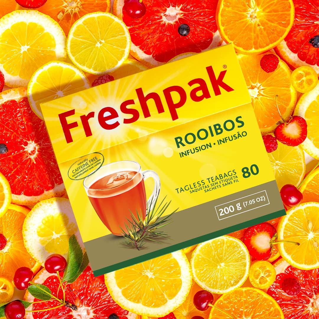PakFresh Freshpak teabags steeping in iced tea pitcher, delivers refreshing chilled beverage