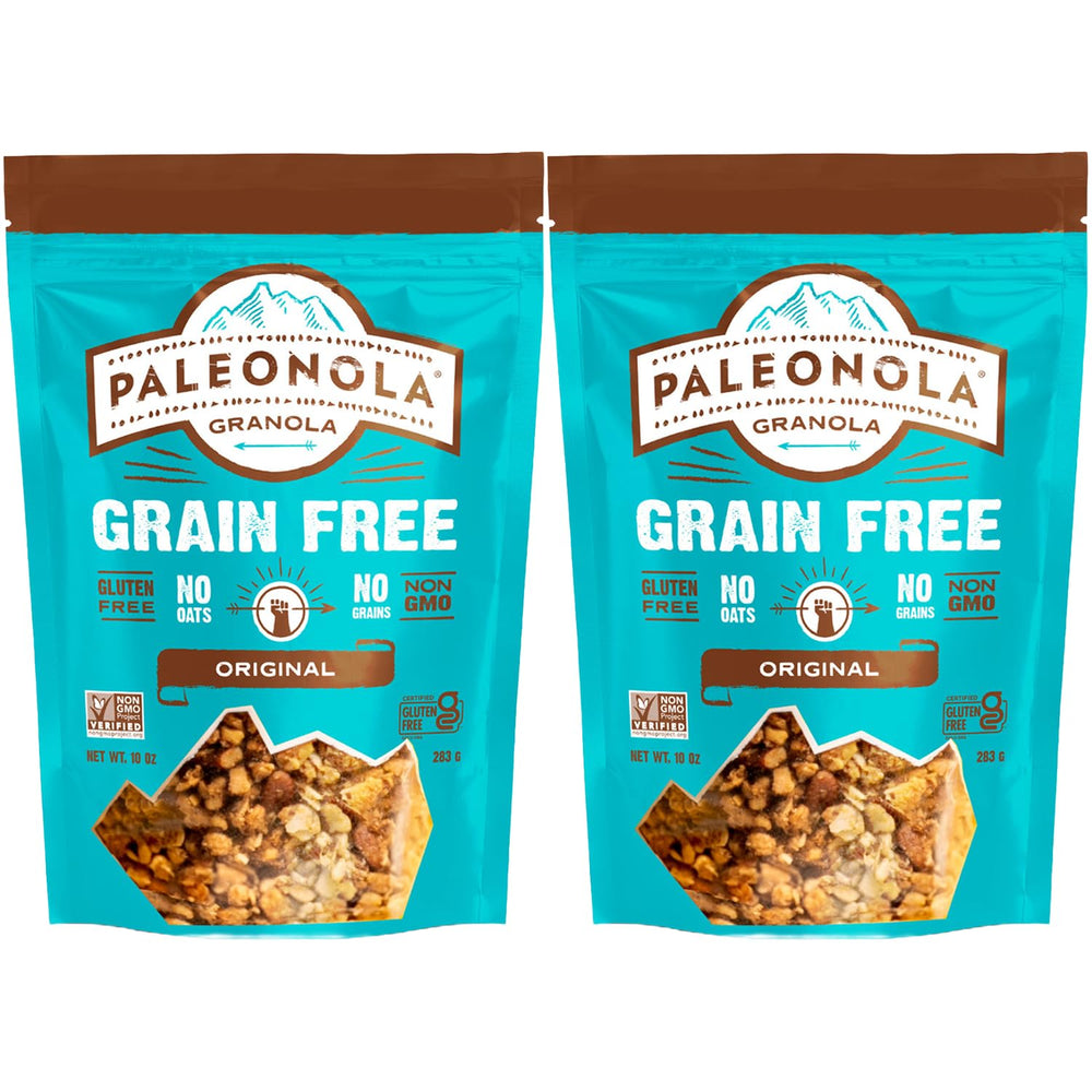 Paleonola front packaging showing brand and resealable bag for freshness