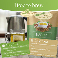 Palm Beach Medicinal Herbs brewed cup steaming to show warming, calming aroma