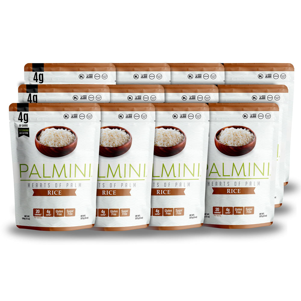 Palmini front packaging showing brand and low-carb benefit