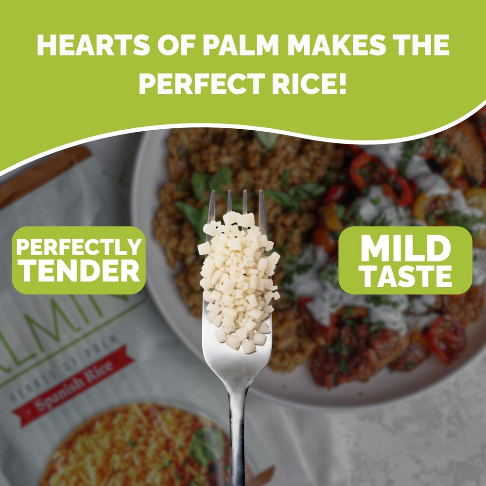 Palmini ingredient and nutrition label highlighting non-GMO benefits