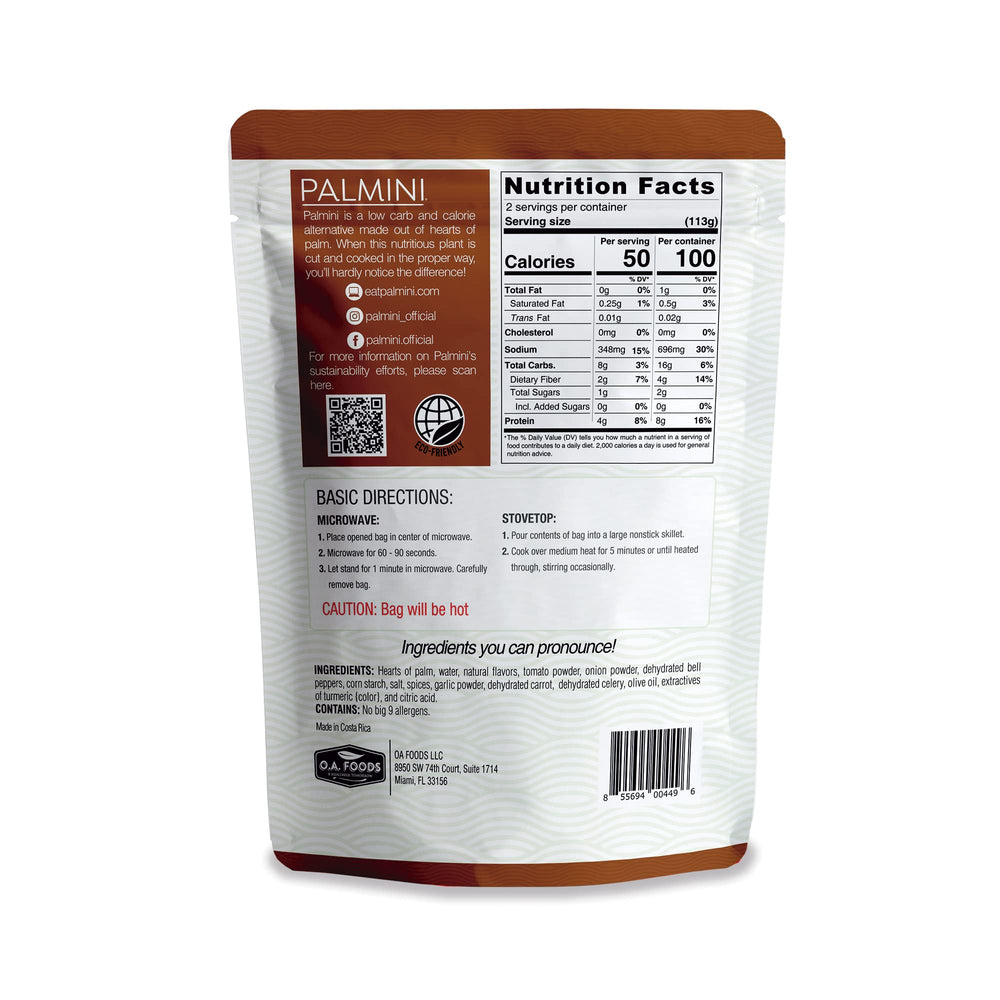 Dining table scene with Palmini Spanish Rice featured in healthy meal