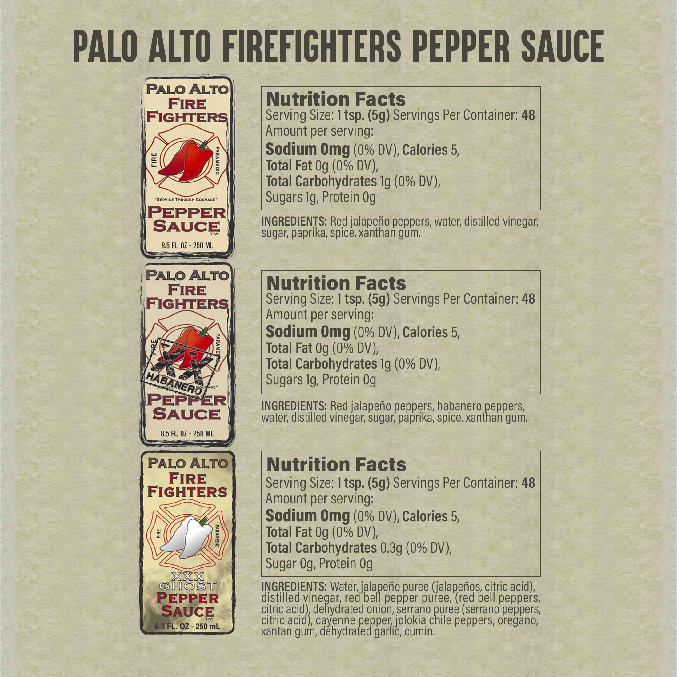 Palo Alto Firefighters served on burger adding balanced heat and tang