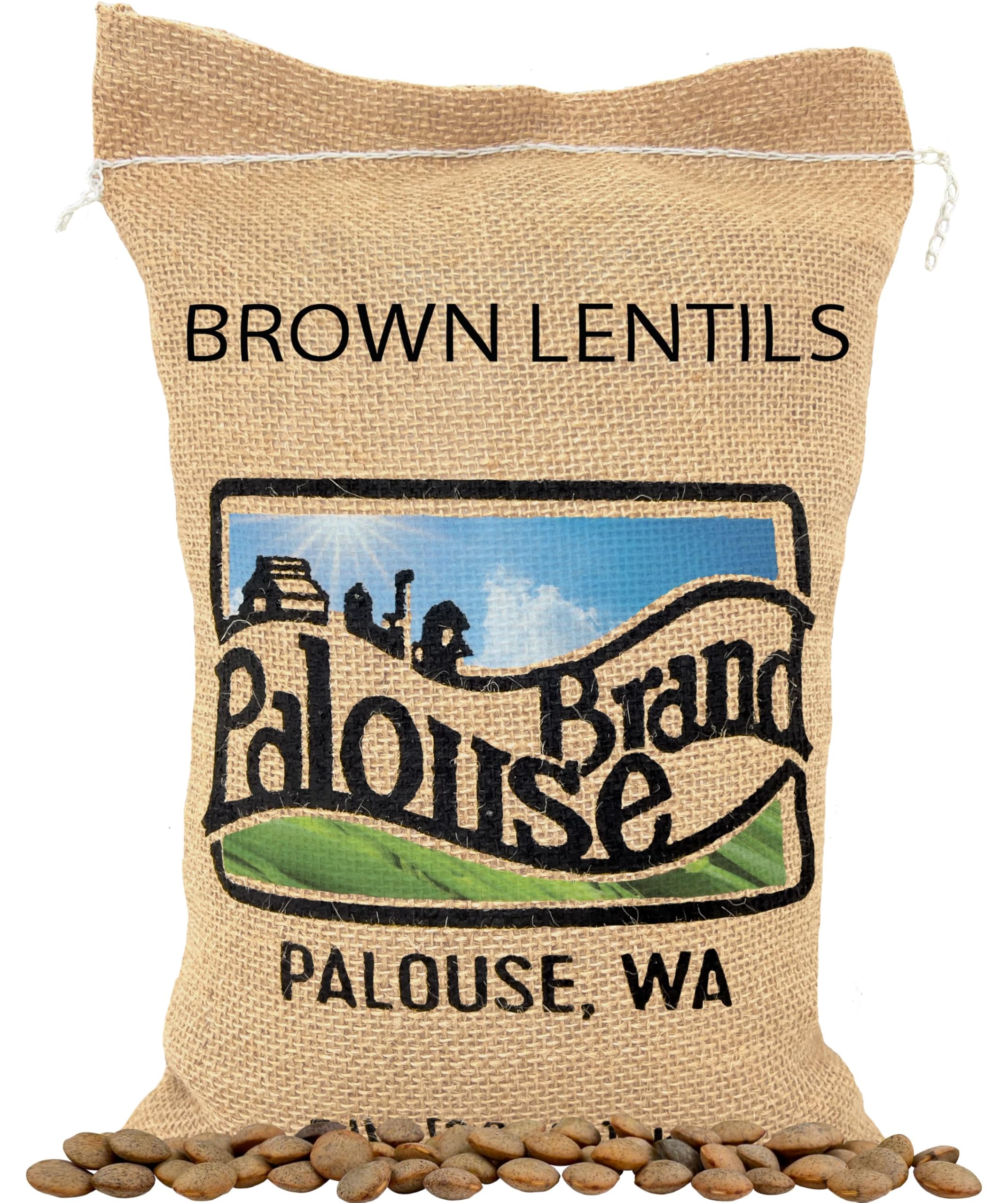 Palouse Brand front packaging bag showing product and weight benefit
