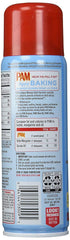 PAM label and nutrition closeup highlighting ingredient transparency benefit