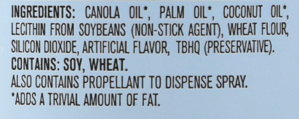 PAM close-up of flour blend texture showing uniform release performance