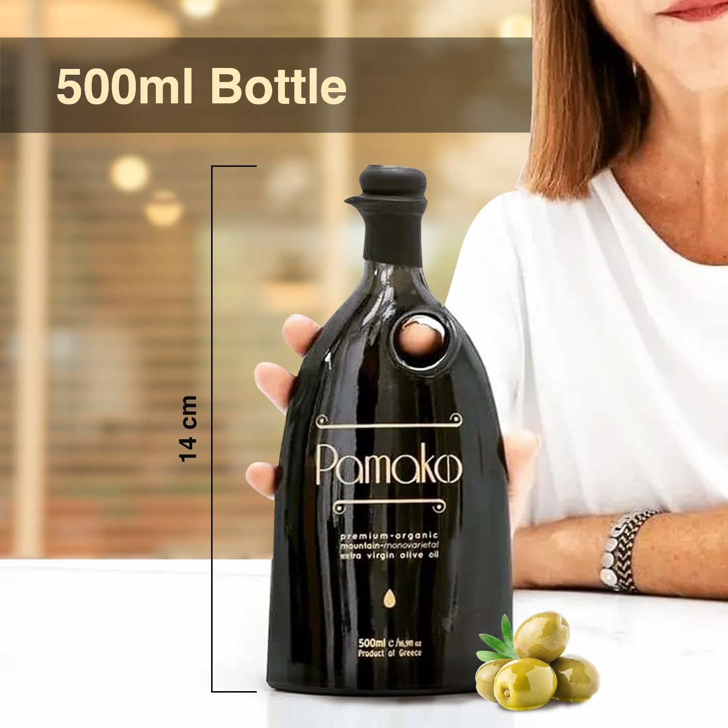 Pamako olive grove on mountain terraces illustrating terroir and concentration
