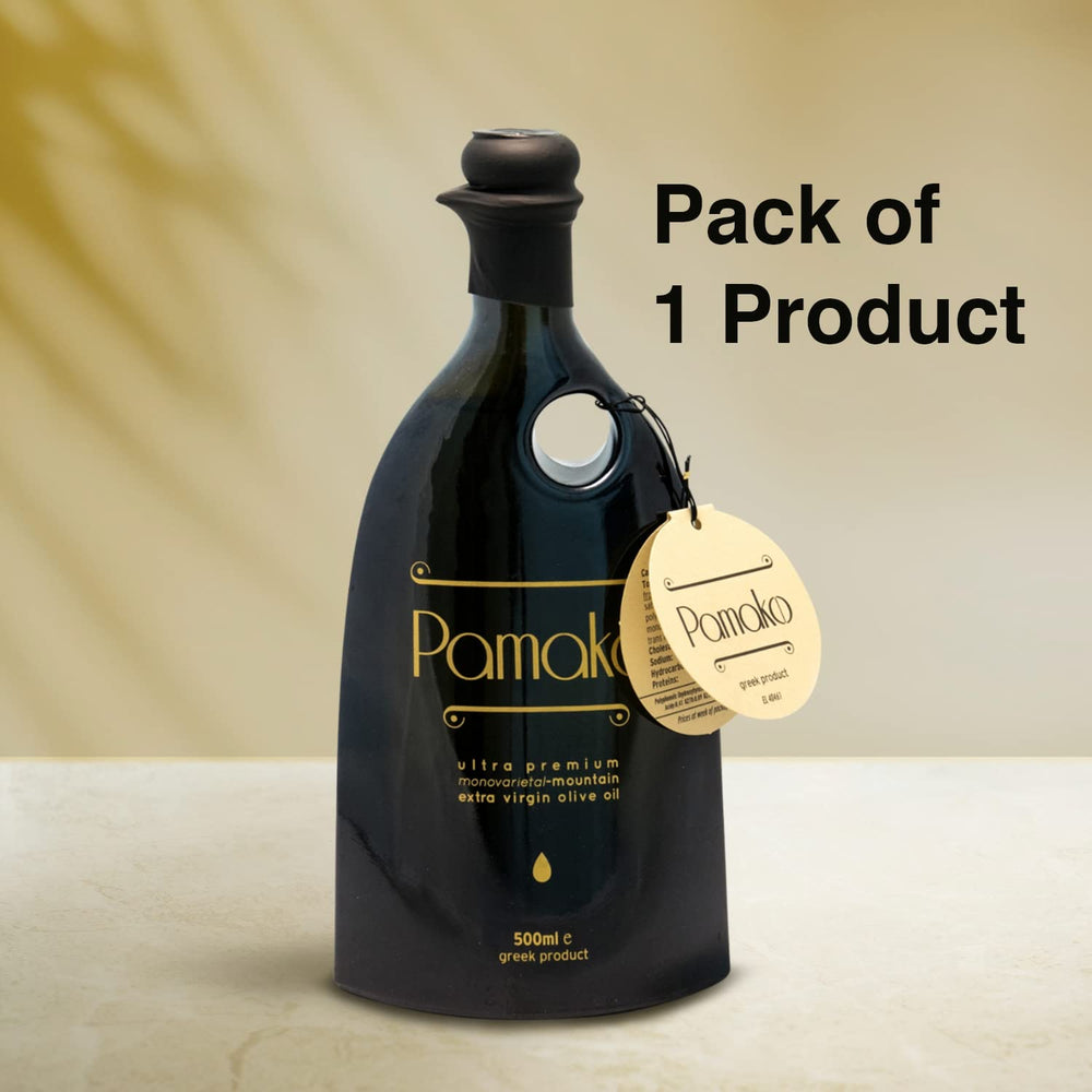 Pamako label with phenolic lab values showing verified high antioxidant content