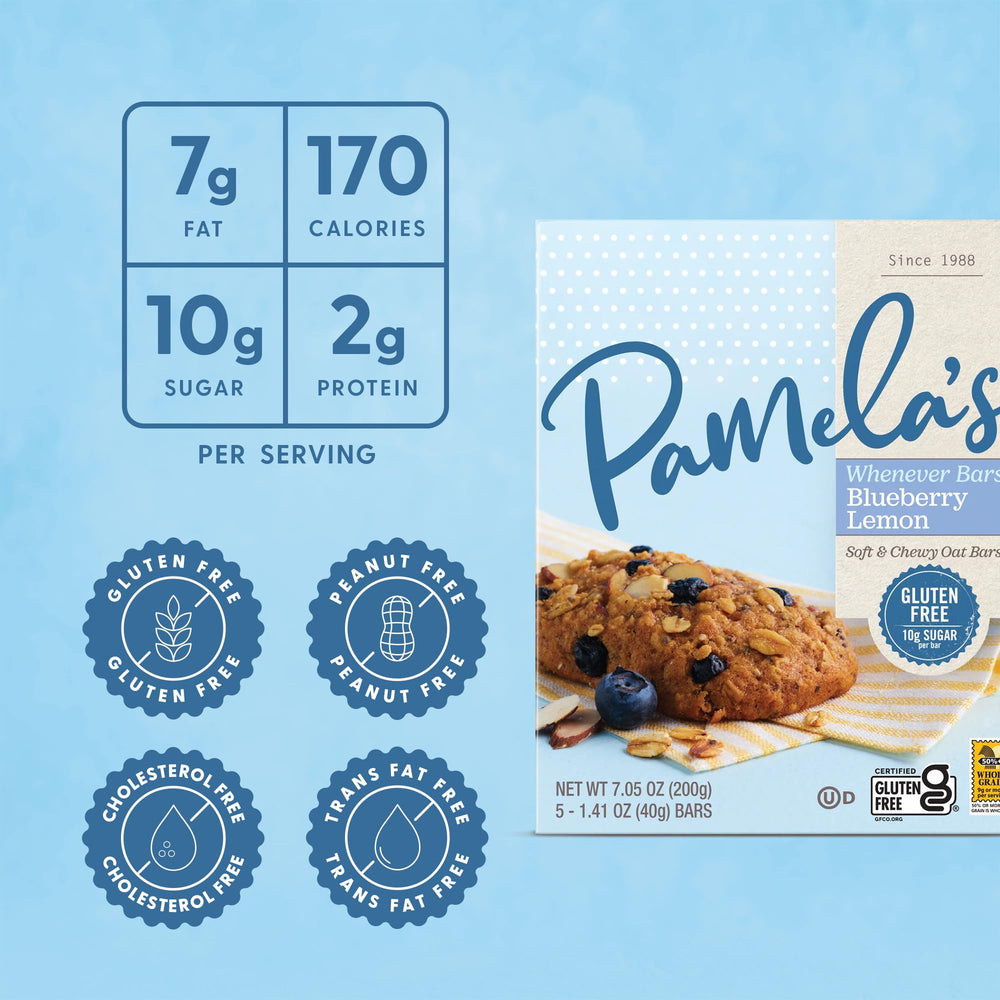 Pamela's single wrapped Whenever Bar ready for portable snacking
