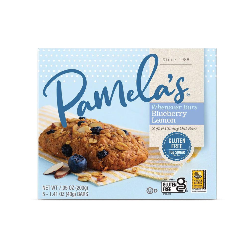 Pamela's bar on a table with coffee illustrating easy everyday snack