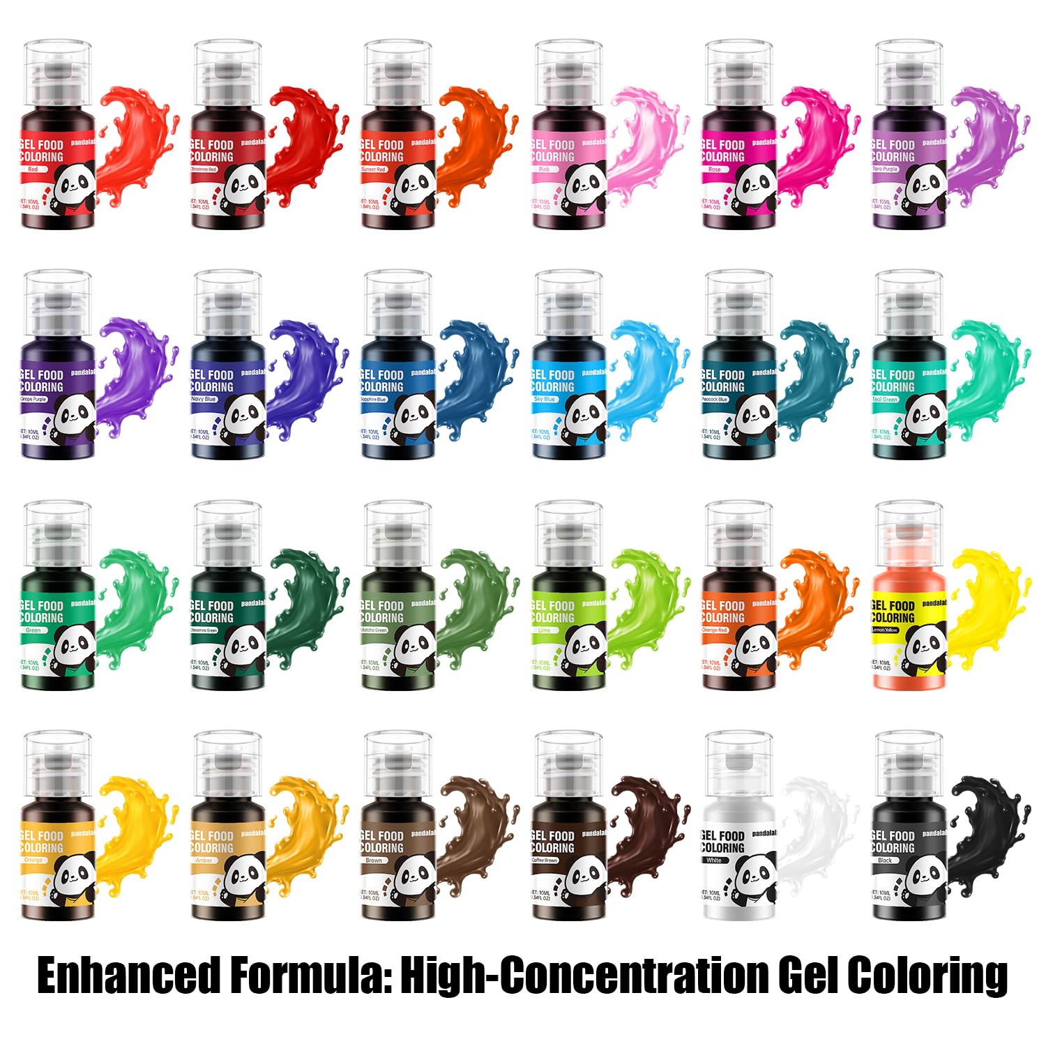 Pandalab used on buttercream-decorated cake for bright professional finish