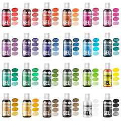 Pandalab front packaging showing 24 gel colors and brand clarity for easy selection