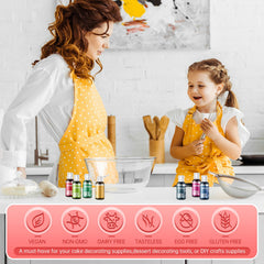 Pandalab mixing gel into buttercream producing vibrant pink with minimal product use