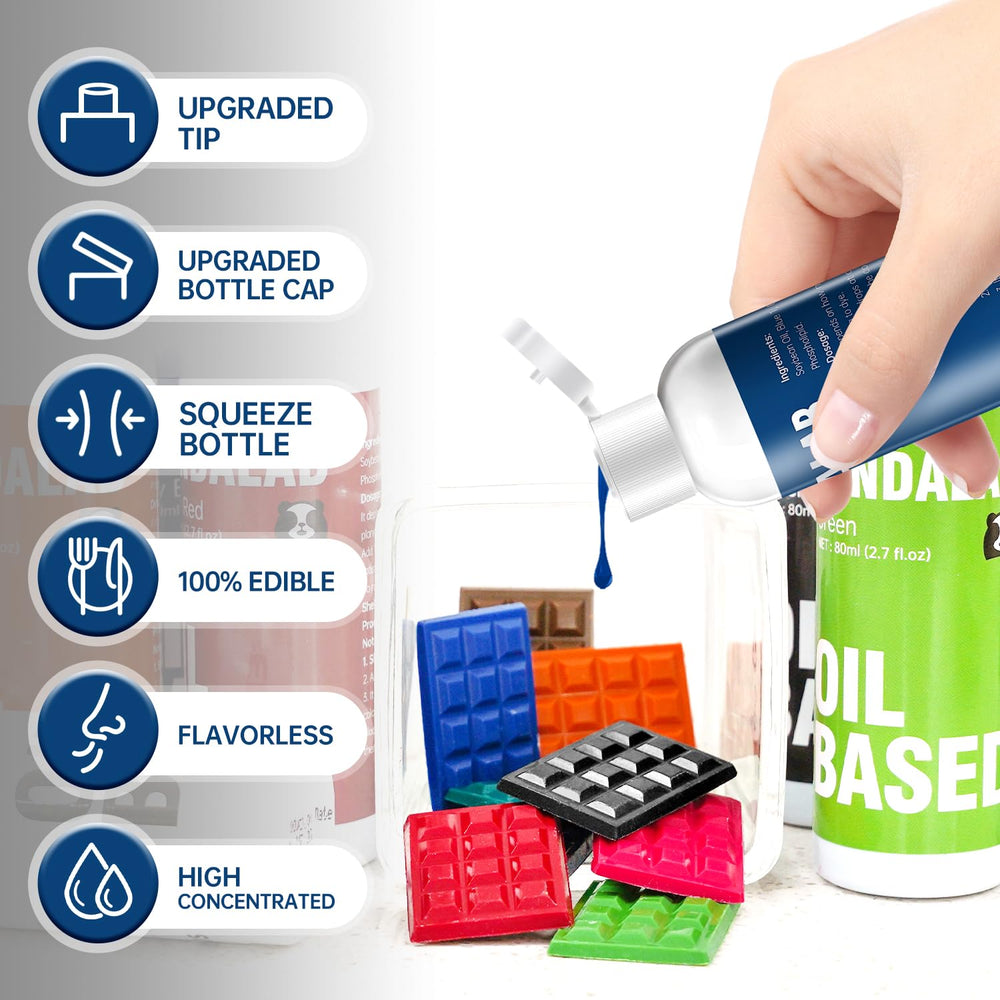 Pandalab nozzle close-up demonstrating precise drops for controlled coloring and minimal waste