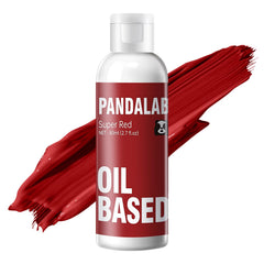 Pandalab dye mixed into melted chocolate for smooth even coloring