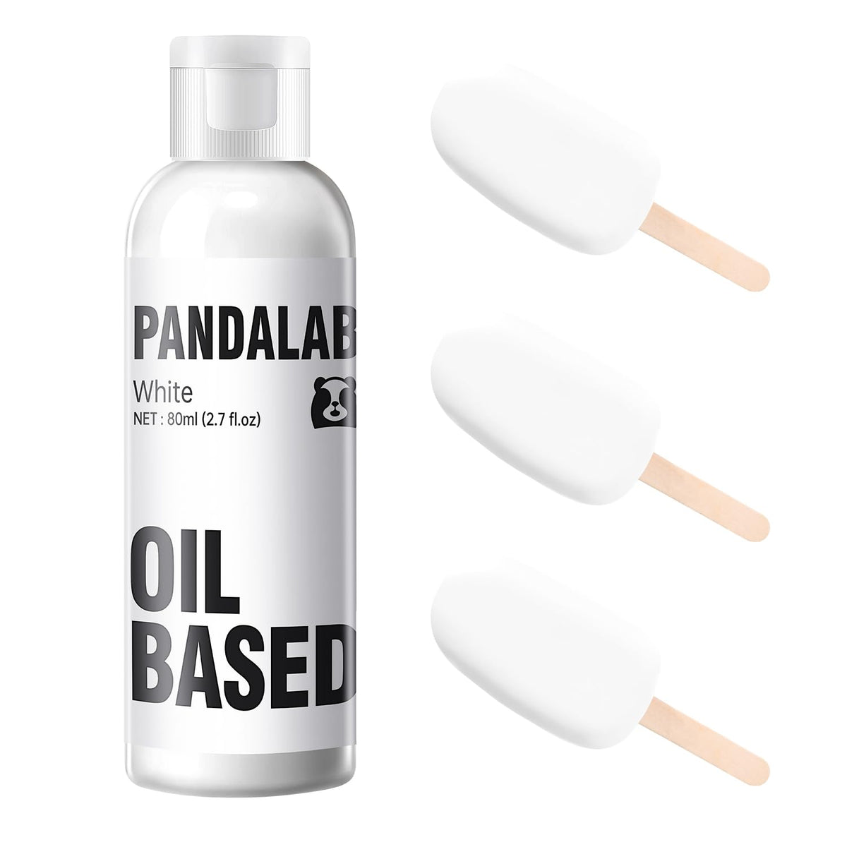 Pandalab bottle front showing label and cap for easy identification and storage