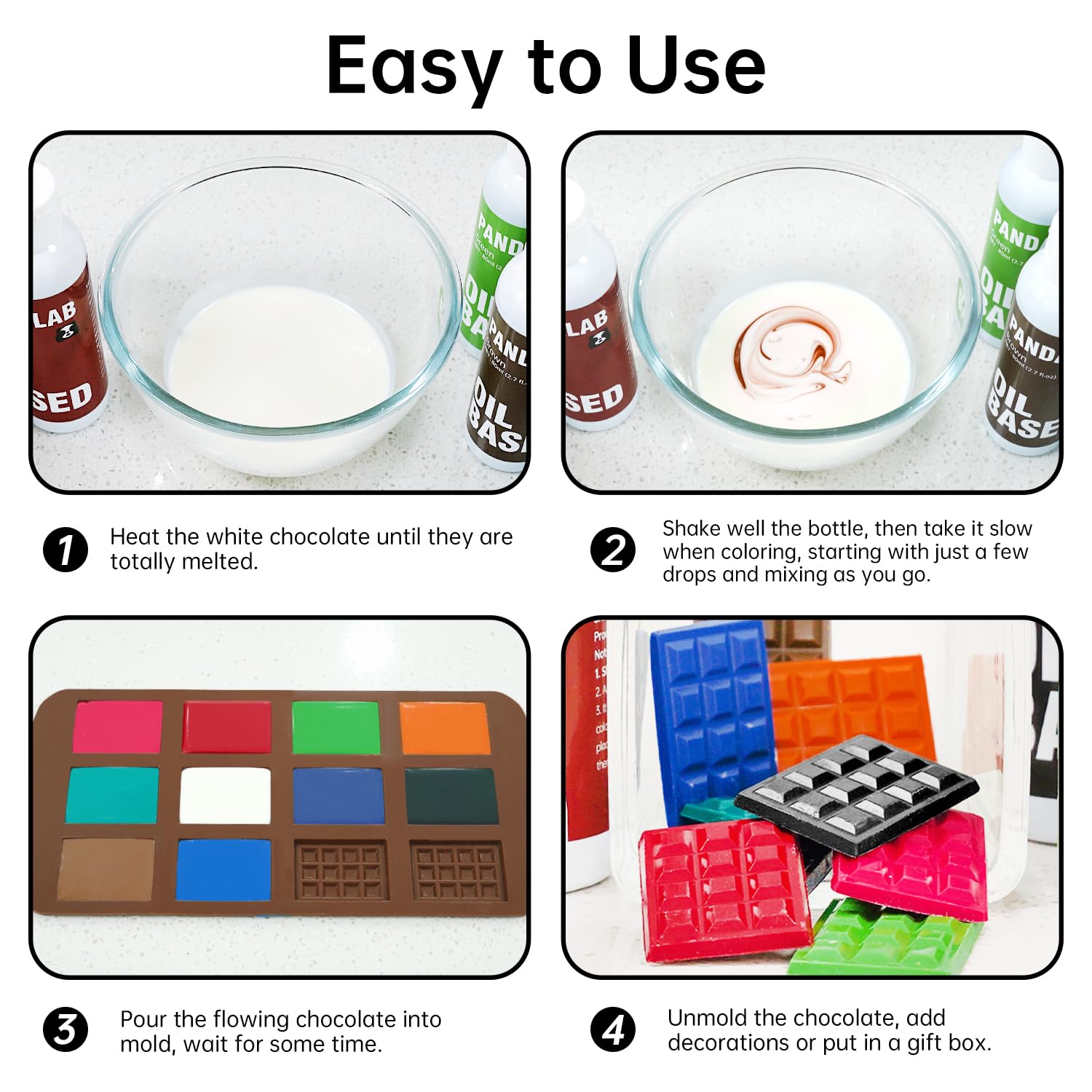 Pandalab used in cake decoration illustrating bright white highlights and professional finish